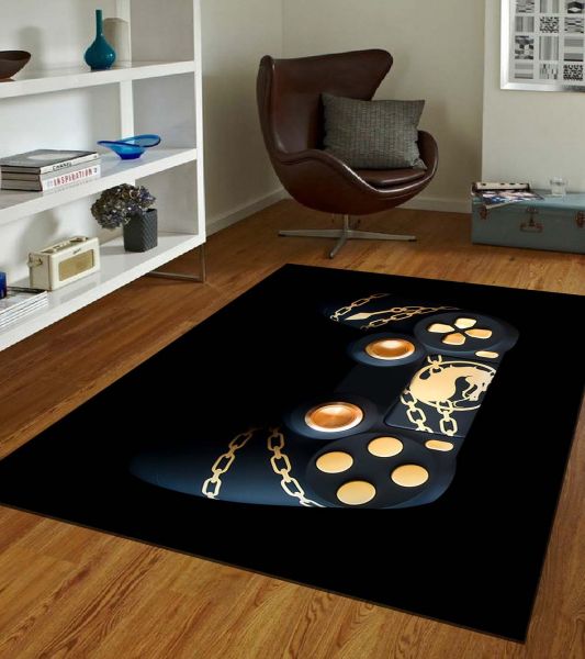 Birkilim Yıkanabilir Dekoratif Halı İpeksi Kaymaz Taban | MLN-IP-SD-506