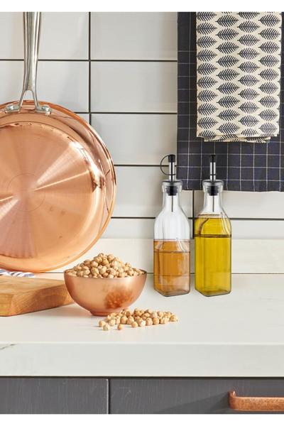 Bayev 2`li Set Cam Zeytinyağı Şişesi - 200 Cc