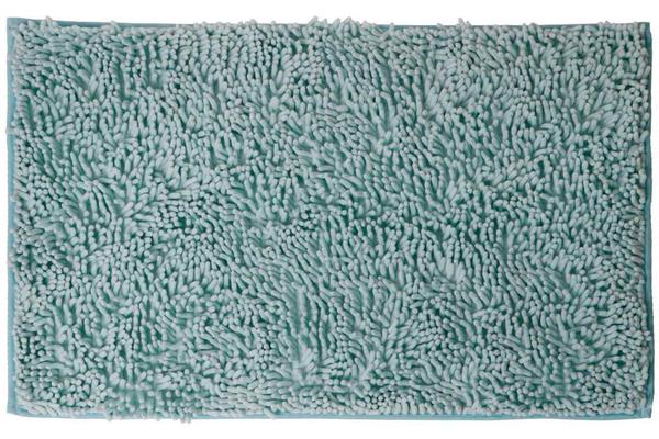 Bad Teppich Badmatte Badematten 80x50 cm Vorleger Shaggy Garnitur Hellgrün