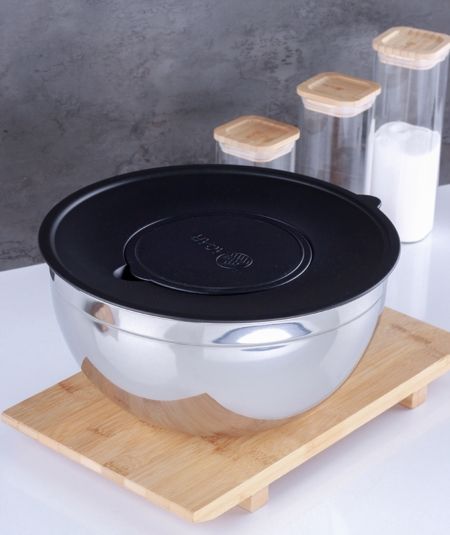 Acar | Karat Kapaklı Karıştırma Kabı 3 Parça 24 cm