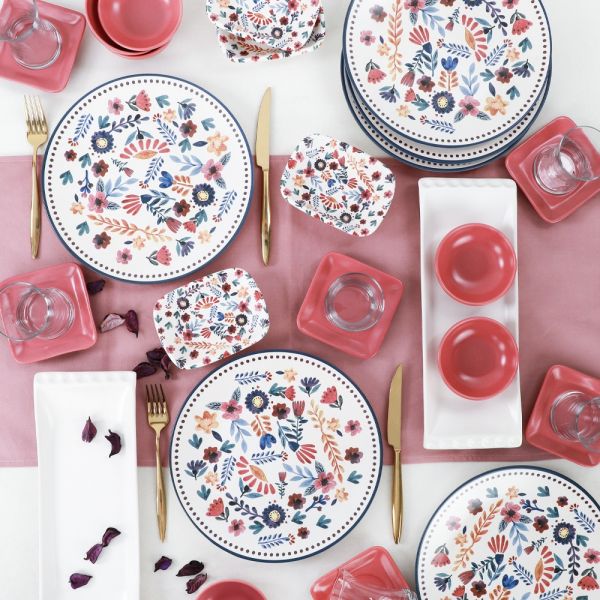 Springtime Kahvaltı Takımı 30 Parça 6 Kişilik - 19558 | Keramika