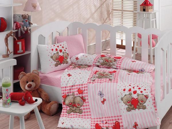 Cotton Box Love 4 Parça Çocuk Nevresim Takımı | 7011