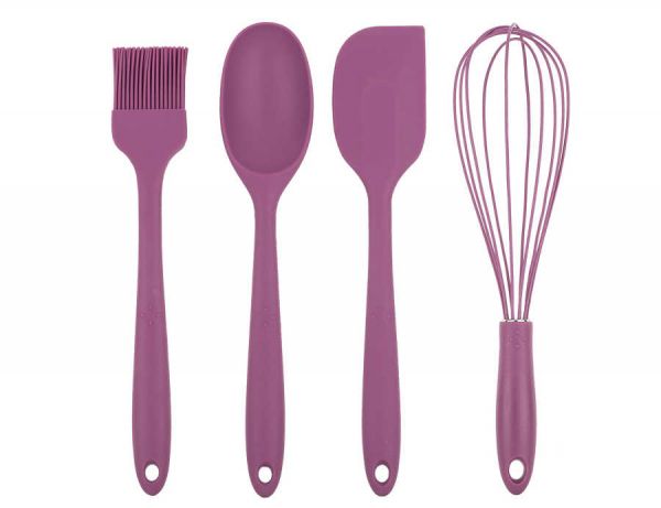 Tantitoni | Silikon Vişne 4'lü Büyük Hazırlık Seti