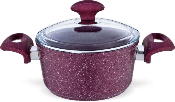 Tantitoni | 16 cm Granıtte Mor Derin Tencere