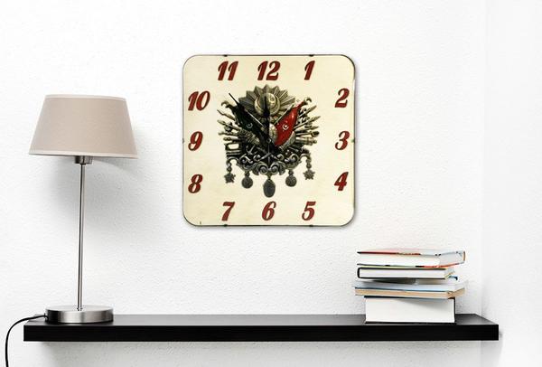 Galaxy Osmanlı Tuğralı Duvar Saati | D-1978-07