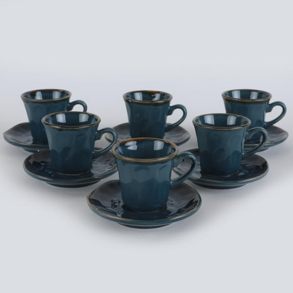 Lapis Kaffeeset 12 Stück für 6 Personen - 18665 | Keramika