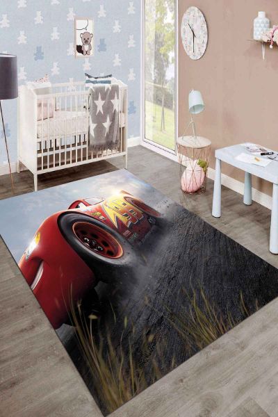Birkilim Yıkanabilir İpeksi Kaymaz Taban Çocuk Odası Halısı | MLN-IP-SD-190