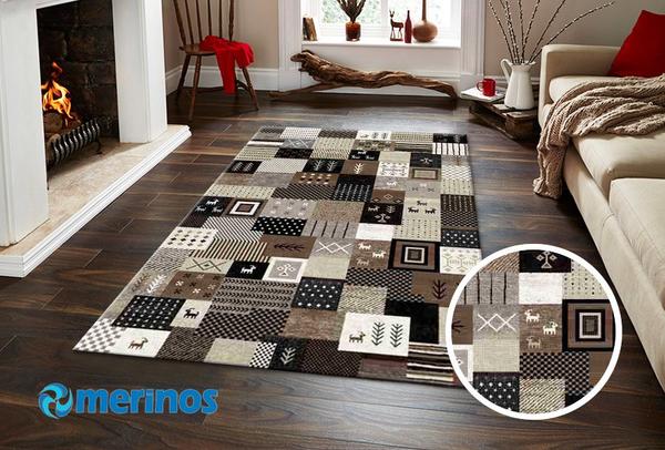 Merinos Ethno Multi Halı | Bej | 816-70-Beige