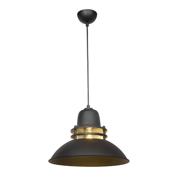 Tibet Single Pendant Lamp - Black