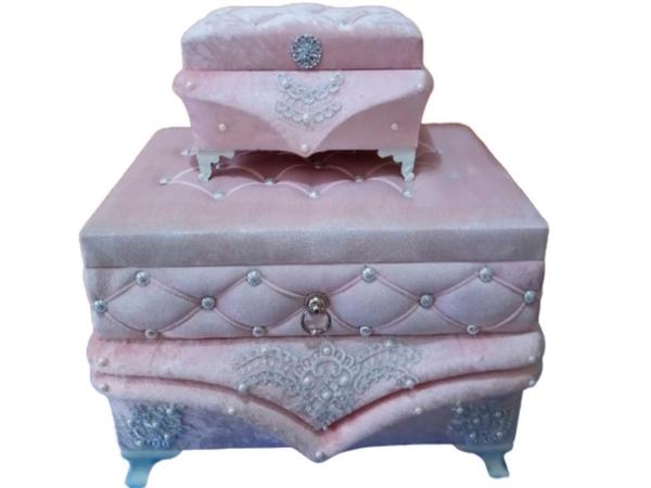 Poudre de poitrine Dowry Emerald 2 parties 2 pièces française