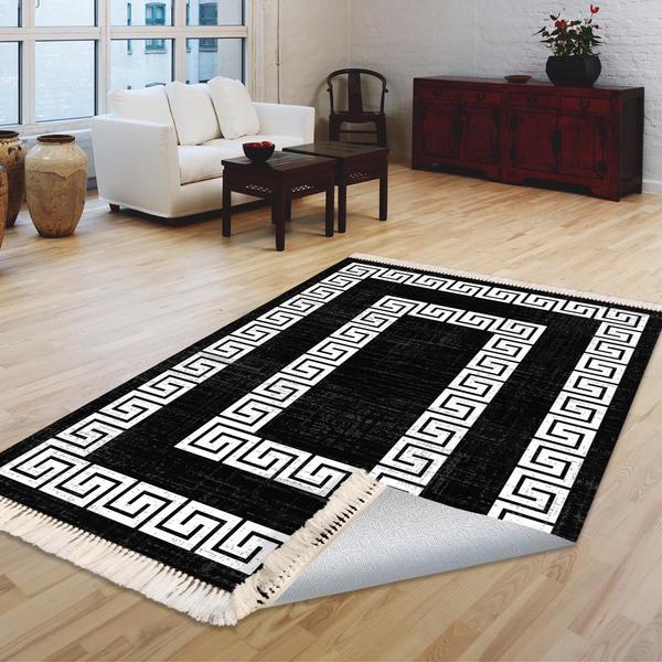 Milano Yıkanabilir Dekoratif Halı Kaymaz Taban | 8mm | MLN-DOT-HT022