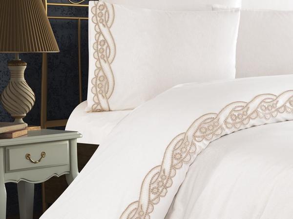 Alara Bettwäsche Set Cream Cappucino