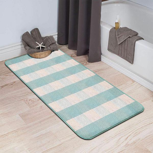 Prizma Prestij 80x150 Bath Mat - Mint