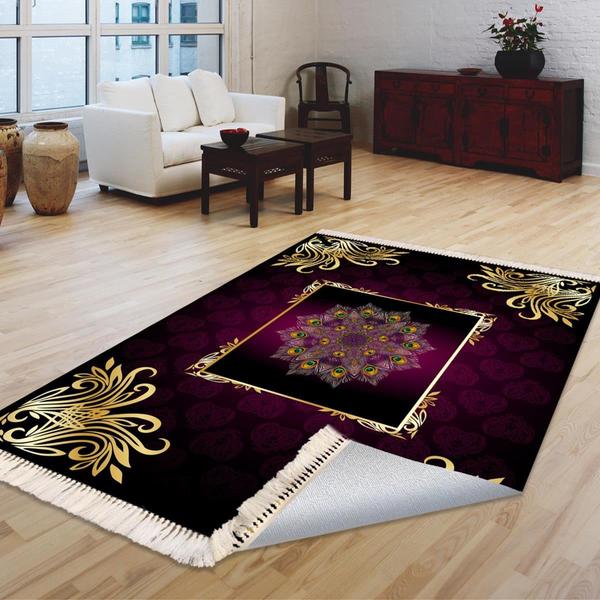 Milano Yıkanabilir Dekoratif Halı Kaymaz Taban | 8mm | Multi | MLN-HK018-1