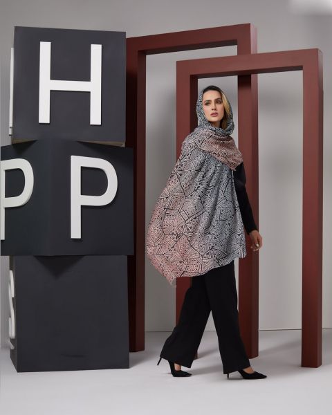 Dekonaz | Desenli Modern Tasarımlı Bayan Eşarp | DKNZ-313140