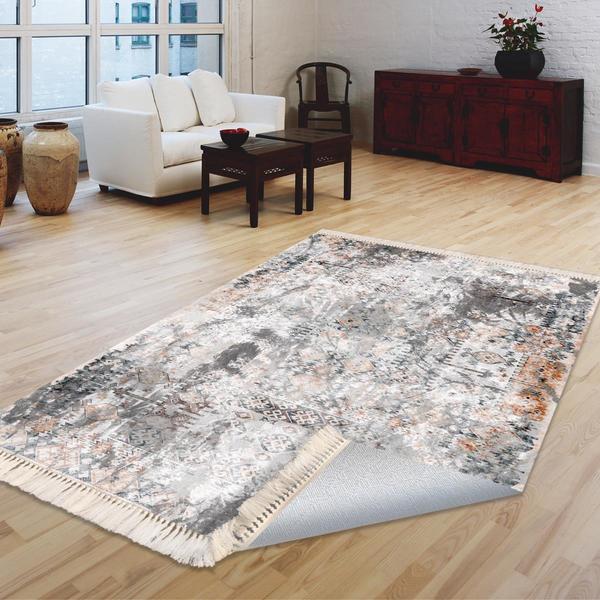 Milano Yıkanabilir Dekoratif Halı Kaymaz Taban | 8mm | MLN-DOT-HT133