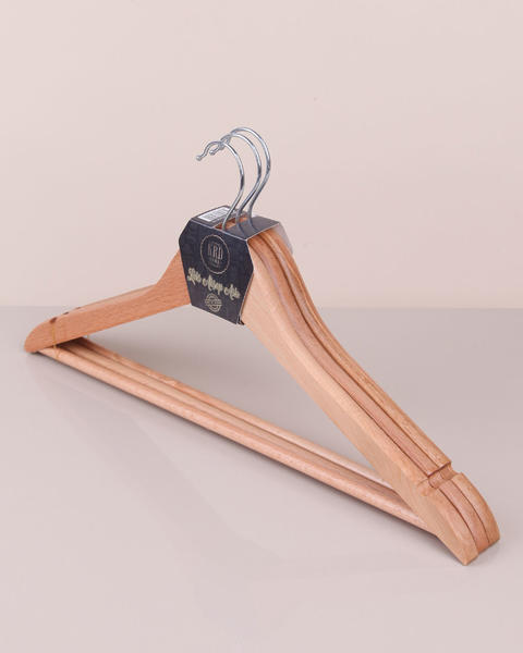 Bayev Wooden 3 Pieces Clothes Hanger