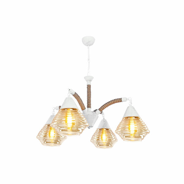 Lustre Kulas 4 pièces Blanc