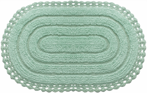 Dematex Banyo Paspas Seti %100 Pamuklu Yeşil 2 Parça