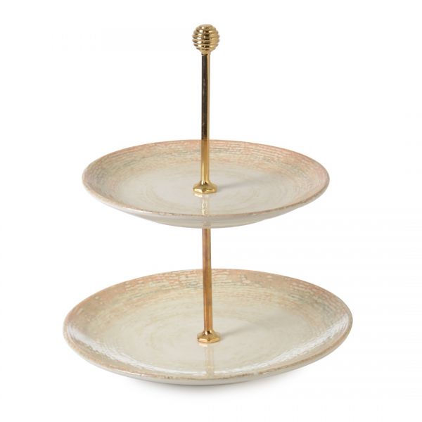 CREAM VALENCIA ROYALI PORS.FOUR PLATE 21CM + 27CM (07908 + 07905) | SILK-IPF195