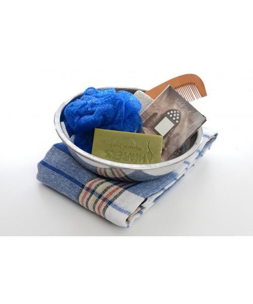 Minteks 7 Piece Bath Set أزرق