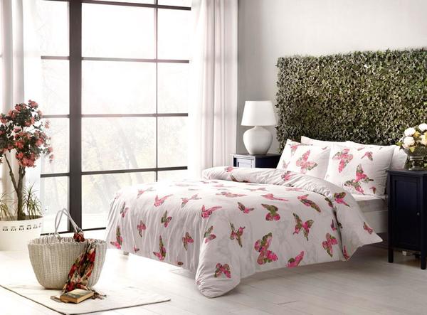 Taç Ranforce Rosalie Tek Kişilik Nevresim Takımı