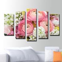 5 Parça Tablo - Gül Buketi 5 Parça Tablo - Gül Buketi