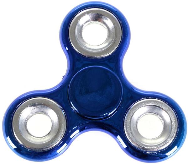 Stres Çarkı Parlak Mavi Metal 75 mm