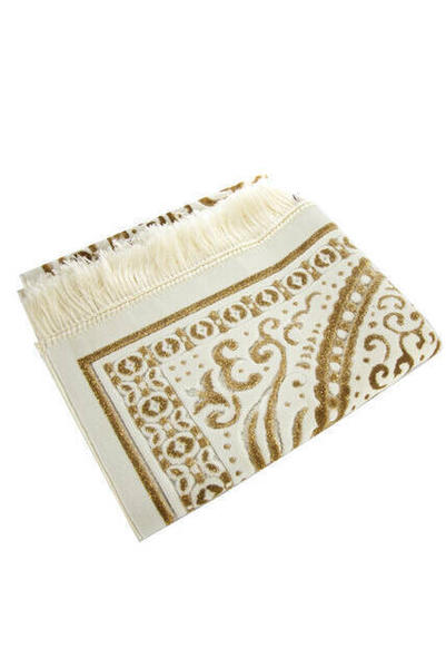 Silberner Gebetsteppich - gelbe Farbe