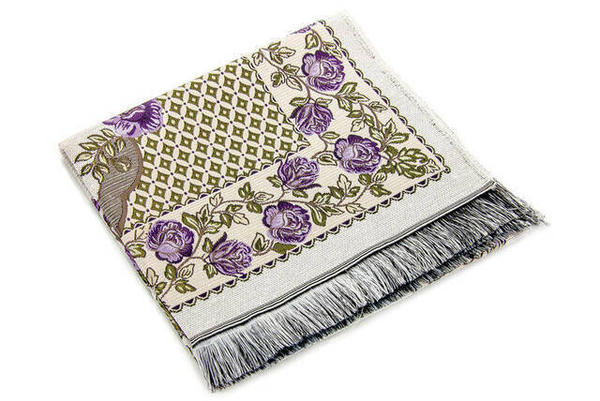 Açık Renk Gülce Tafta Seccade - 3