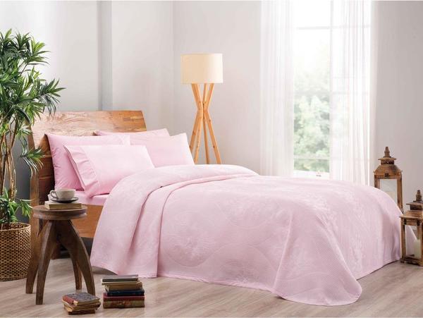 Taç Jakar Pike Takımı Rosabella Çift Kişilik Pembe