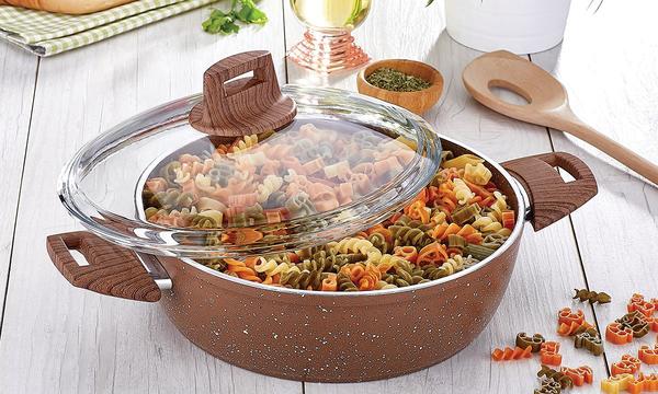 22 No Fiesta Derin Kahverengi Tencere