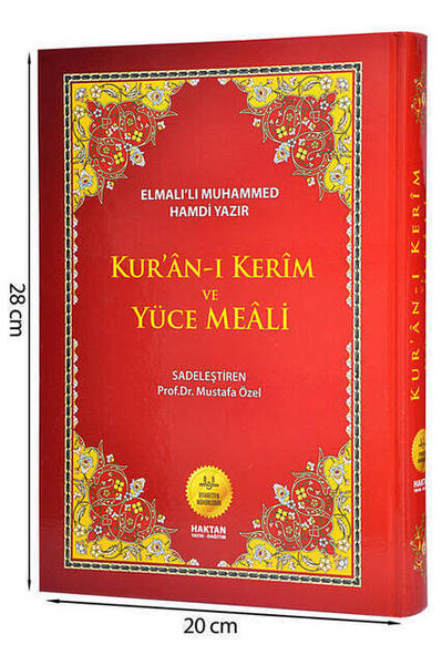 Le Saint Coran et sa signification - Arabe et repas - Rahle Boy - Haktan Publications - Computer Line
