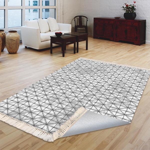 Milano Yıkanabilir Dekoratif Halı Kaymaz Taban | 8mm | MLN-DOT-HT387