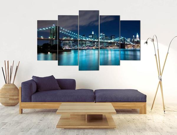 5 Parça Tablo -Skyline