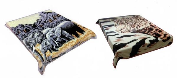 Blumenthal Çift Taraflı Battaniye 220x240cm Çift Kişilik Hayvanlar Alemi