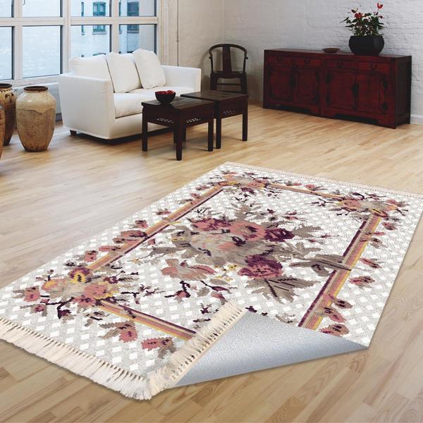 Milano Yıkanabilir Dekoratif Halı Kaymaz Taban | 8mm | MLN-DOT-HT451