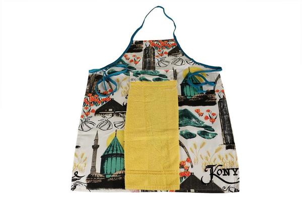 Mutfak Önlüğü City Flower