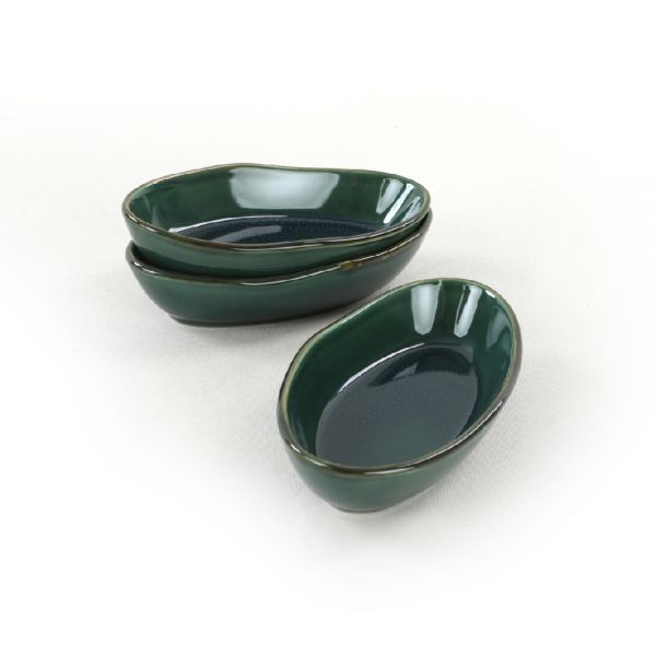 Zümrüt Deniz Olive Grove 14 Cm 3 Pièces | céramique