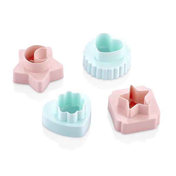 Bayev PD-3320 Doppelseitige Keksform 4-tlg