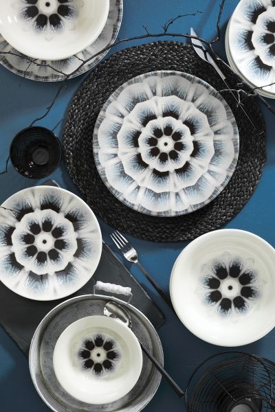 Kütahya Porselen Nanoceram 24 Parça Yemek Seti 89014