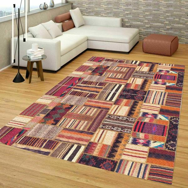 Kozzy Home Tapis de sol lavable et antidérapant Rfe6540 80x150