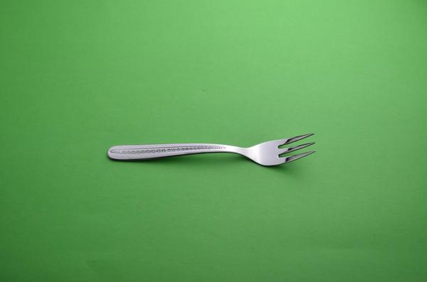 Bayev | Sarmaşık 12 Adet Gümüş Paslanmaz Çelik Tatlı Çatalı