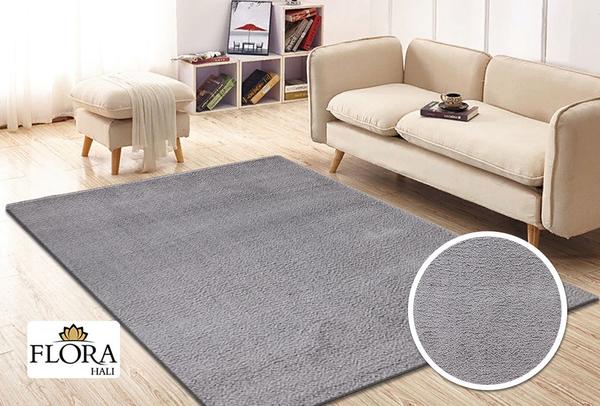 Flora Tiara Collection Shaggy Halı | Gri | F-T2B33-L.grey