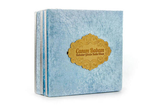 Ensemble de chapelet de perles coran en velours élégant pour la fête des pères