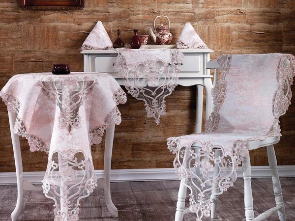 Duru Keten Salon Takımı 5 Parça Bej