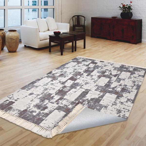 Milano Yıkanabilir Dekoratif Halı Kaymaz Taban | 8mm | MLN-DOT-HT478