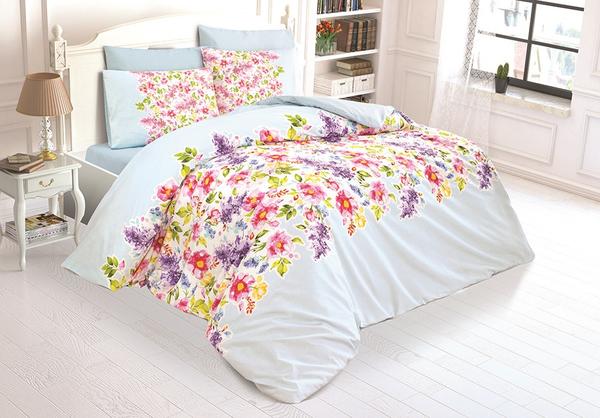 Belenay Çift Kişilik Nevresim Takımı - Karmen V1 Su Yeşili