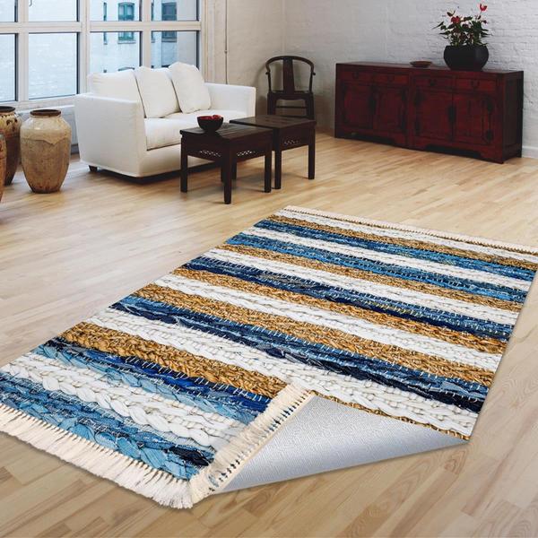 Milano Yıkanabilir Dekoratif Halı Kaymaz Taban | 8mm | MLN-HS356-1