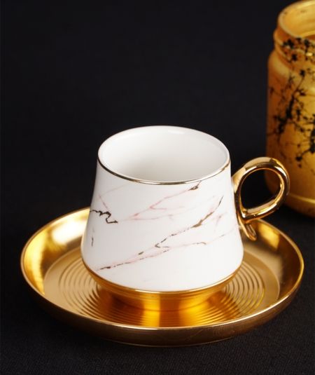 Porselen 6 Li Kahve Fincan Seti